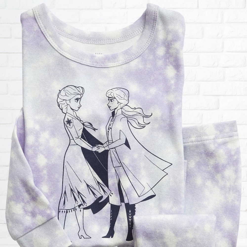 NWT babyGap | Disney Frozen 100% Organic Cotton PJ Set - Size 5